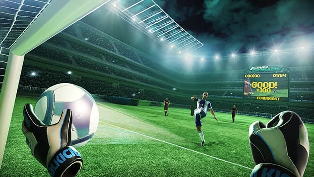 personal recinto Ciudad 4 juegos de realidad virtual de fútbol que puedes usar con tus gafas VR |  España Virtual